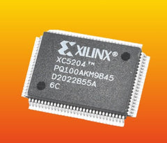 MICRO CONTROLLER XILINX XC5204-PQ100AKM 100PIN FPGA