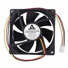 COOLING FAN 12VDC 3WIRE 80MMX80MMX25MM