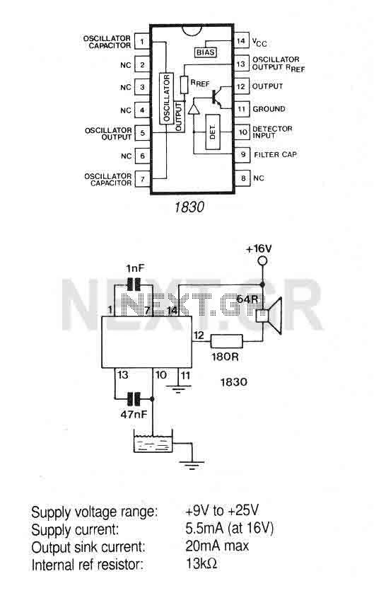 IC LM1830N 14PIN