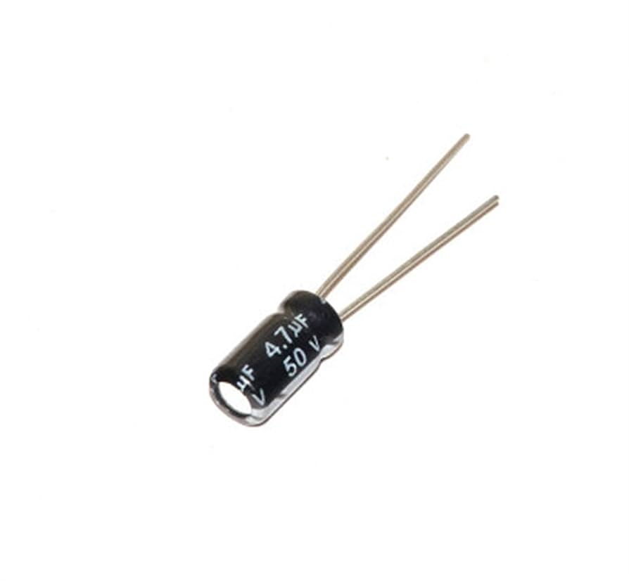 4.7uf 50v Electrolytic Capacitor (MOQ 50 Pieces)