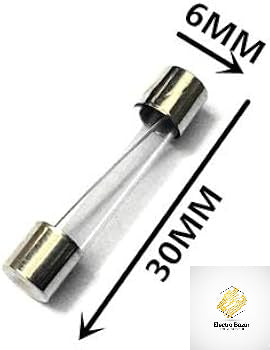 GLASS FUSE 1A SIZE 6MMX30MM