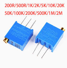 3296w 10k ,20,50k,100,Multiturn Variable Resistor Potentiometer Trimmer Resistor